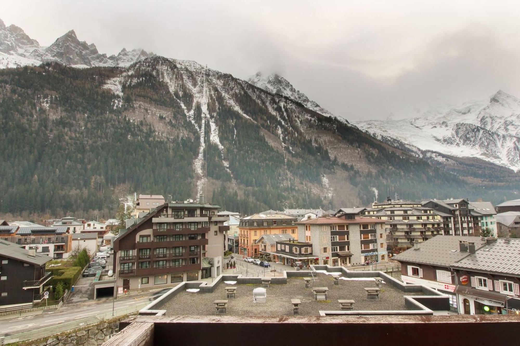 Apartmán L'Aiguille - Center Of Chamonix - View Mont-Blanc Exteriér fotografie